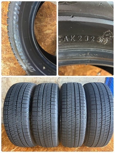 有難うございました！205/60R16?2023年製VRX2?ブリヂストン日本製4本セット‼️A-8?ご不要なアルミホイールがございま