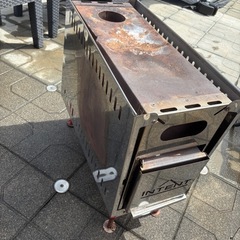 【テントサウナ】Expro＋intentストーブセット（ファスナー破損あり）の画像