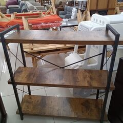 ★ジモティ割あり★  棚 ブラウン H90.5×D30×W90 ...