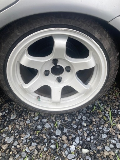 レイズ　RAYS TE37風ホイール　15インチ 8j＋30 PCD100