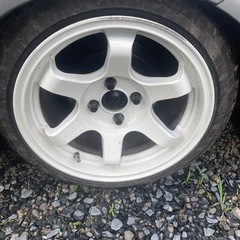 レイズ　RAYS TE37風ホイール　15インチ 8j＋30 P...