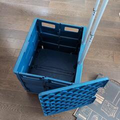 新品　折りたたみキャリーケース　Lサイズ　蓋付きの画像