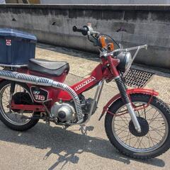 札幌★CT110 ハンターカブ　12V化済　実動　オリジナルに近いの画像