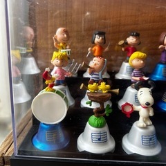 スヌーピー鈴フィギュアの画像