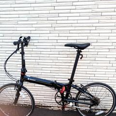 【即購入歓迎】ルノー折り畳み自転車+輪行バッグ+空気入れ