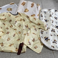 お食事マット&エプロン&プレイマット&おむつ替えシートの画像