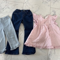130cm 女の子 洋服の画像