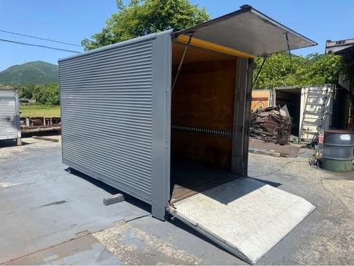 ✨️人気✨️早い者勝ち✨️No.922 アルミバン 2t 車 アルミ 箱 バイク