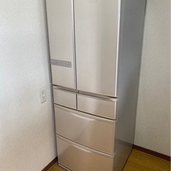 大容量★シャープ ノンフロン冷凍冷蔵庫 SJ-XF47W-N★ 6ドア冷蔵庫