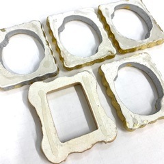 アンティーク調 ミニフレーム 5点の画像