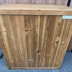 美品】関家具 アオイ 875 キャビネット 天然木