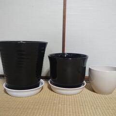 陶器　植木鉢セット