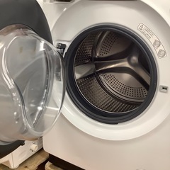 AQUA アクア ドラム式洗濯乾燥機 AQW-SD12P-L 2024年製【トレファク 川越店】の画像
