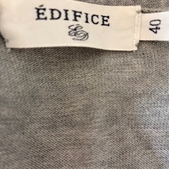 【EDIFICE/エディフィス】 メンズ長袖セーター　カーディガン　 薄手　の画像
