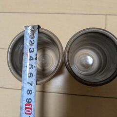 陶器　湯呑み２個セットの画像