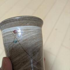 陶器　湯呑み２個セットの画像