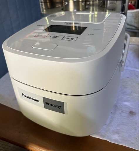 Panasonic SR-SSK100 炊飯器 ホワイト 専門店モデル（SR-SSX100）Panasonic パナソニック Wおどり炊き 1.0L