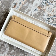 Chloé/クロエ/長財布/二つ折/ベージュ/美品✨の画像