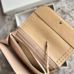 Chloé/クロエ/長財布/二つ折/ベージュ/美品✨の画像