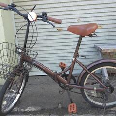 学割り有　折りたたみ式自転車20インチ