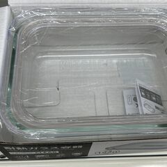 【リユースのサカイ千葉中央店】 IRIS OHYAMA 耐熱ガラス容器  H×D×W クリーニング済み TC3528の画像