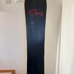 gnu HYPER スノーボード 154cm ホワイトの画像