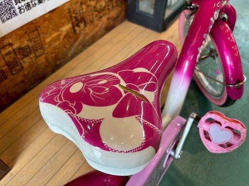 愛品館八千代店】アイデス 子供自転車 16インチ ディズニー・ミニーマウス