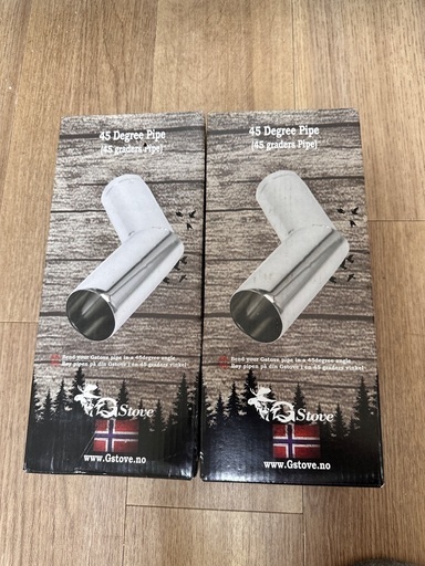 G-Stove ジーストーブ　45度煙突