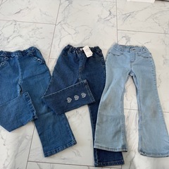 130cm女の子 洋服の画像