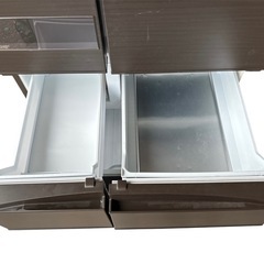 【格安‼️動作確認済】MITSUBISHI 6ドア冷蔵庫　605L　MR-JX61Z-RWの画像