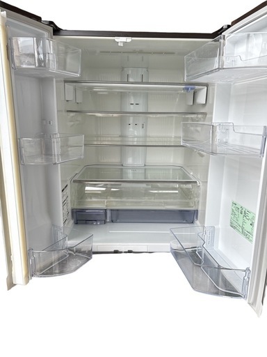 【格安‼️動作確認済】MITSUBISHI 6ドア冷蔵庫　605L　MR-JX61Z-RW