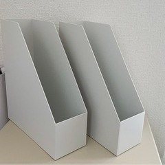 《お取引の方みつかりました》【無印良品】ポリプロピレン ファイルボックスの画像