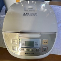 一升炊きパナソニック電子じゃー炊飯器SR-MB181Tの画像