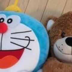 ドラえもん　テディベア　大きなぬいぐるみセットの画像