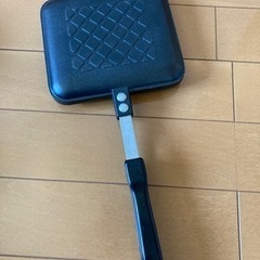 【お譲り先決まりました】ホットサンドメーカー　アウトドア　ガス火専用