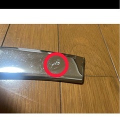 アルファード・ヴェルファイア 30系 サイドメッキピラー　６ピースステンレス製の画像