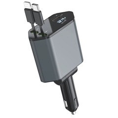 新品 シガーソケット 急速充電　4台同時充電