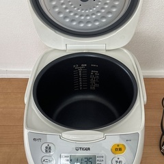タイガー炊飯器JBHG181の画像