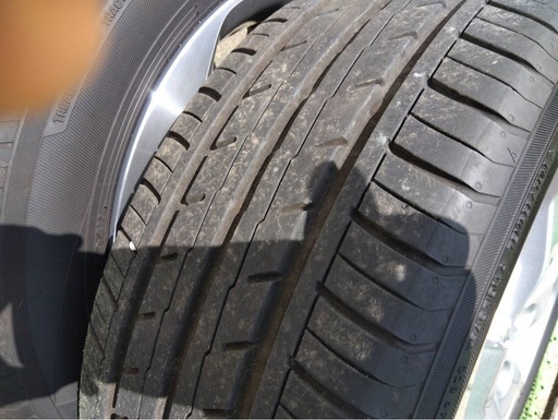 ホンダ VEZEL純正ホイール 215/55/R17 夏タイヤ(4本)