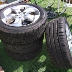 ホンダ VEZEL純正ホイール 215/55/R17 夏タイヤ(4本)
