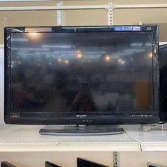 液晶テレビSHARP 32インチ　傾き有