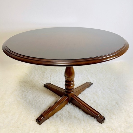 カリモク 丸テーブル