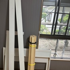 セミダブル　フレーム　マットレス　セットの画像