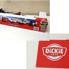展示品 DICKIE TOYS はたらくくるま5台セット ライト＆サウンド付き パトカー 救急車 消防車 消防ヘリ 白バイ  札幌市 清田区 平岡の画像