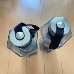 ウォーターダンベル 約1kg 2つセット　トレーニング 筋トレ の画像