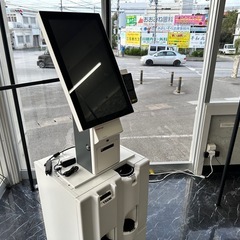  【セルフレジ一式】多用途端末機EK-2110＋マルチ決済端末＋釣銭機付｜多言語対応・コスト削減に最適！170,000円の画像