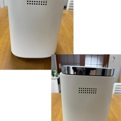 山善 スチーム式 加湿器 KS-J24 ホワイトの画像