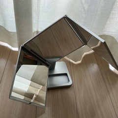 堀内鏡工業 鏡パーフェクトスタイル3WAY ミラー シルバー NA-56SVの画像