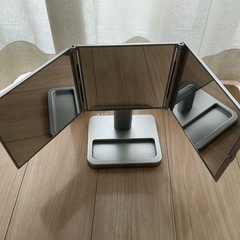 堀内鏡工業 鏡パーフェクトスタイル3WAY ミラー シルバー N...