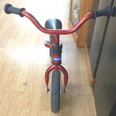 バランスバイク Chicco Red-Bullet 9インチ レッド キックバイク ストライダー 西岡店の画像
